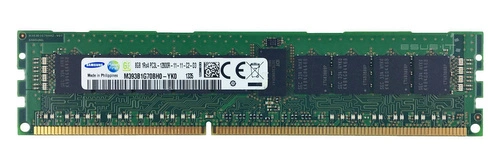 RAM memória 1x 8GB Samsung ECC REGISTERED DDR3  1600MHz PC3-12800 RDIMM | M393B1G70BH0-YK0