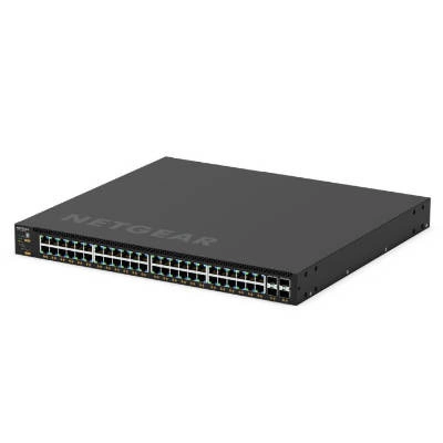 Kapcsoló Netgear GSM4352-100NES 48x 1Gb 4x SFP+ 236 W PoE+