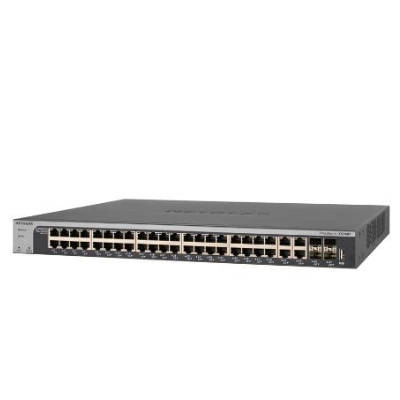 Kapcsoló Netgear XS748T-100NES 44x 1000/10000 4x SFP+