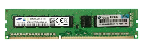 RAM memória 1x 8GB Samsung ECC UNBUFFERED DDR3  1866MHz PC3-14900 UDIMM | M391B1G73QH0-CMA