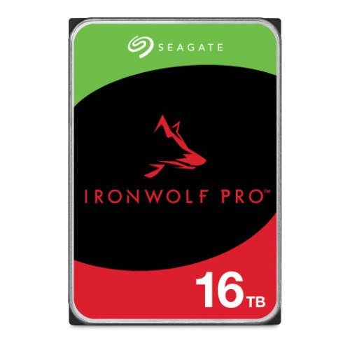 Merevlemez Seagate IronWolf PRO 3.5'' HDD 16TB 7200RPM SATA 6Gb/s 256MB | ST16000NT001
