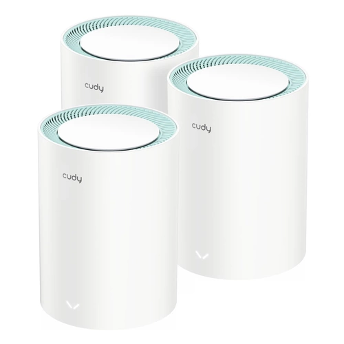 Hozzáférési Pont Cudy M1300(3-PACK) 2.4 GHz | 5 GHz 867 Mbps 802.11 a/b/g/n/ac