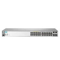 Kapcsoló HPE J9624A 24x 10/100 2x SFP 128 W PoE+