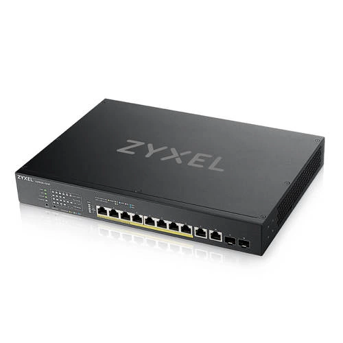 Kapcsoló Zyxel XS1930-12HP-ZZ0101F 10x 10Gb 2x SFP+ 375W PoE++