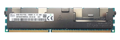 RAM memória 1x 32GB Hynix ECC REGISTERED DDR3  1333MHz PC3-10600 RDIMM | HMT84GR7MMR4A-H9