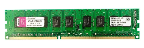 RAM memória 1x 4GB Kingston ECC UNBUFFERED DDR3  1333MHz PC3-10600 UDIMM | 9965413-028.A00LF
