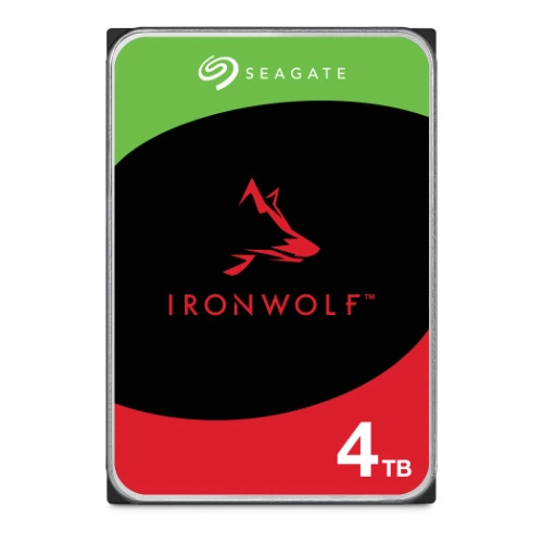 Merevlemez Seagate IronWolf 3.5'' HDD 4TB 5400RPM SATA 6Gb/s 256MB | ST4000VN006