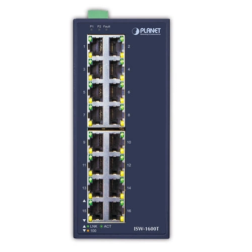 Kapcsoló Planet ISW-1600T 16x 100Mb