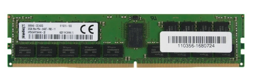 RAM memória 1x 32GB Kingston ECC REGISTERED DDR4 2Rx4 2400MHz PC4-19200 RDIMM | HP24D4R7D4HAI-32