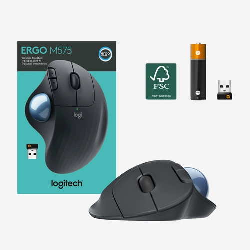 Vezeték nélküli egér Logitech Ergo M575 910-005872