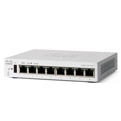 Switch Cisco Catalyst C1200-8T-D 8x 1Gb 67 W PoE