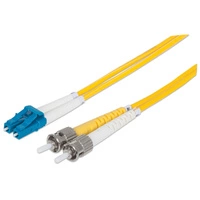 Patchcord INTELLINET ST/UPC-LC/UPC Duplex Single Mode 3 m [hun]