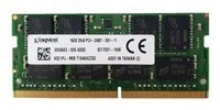 RAM memória 1x 16GB Kingston SO-DIMM DDR4 2400MHz PC4-19200 | K821PJ-MIB