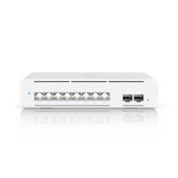 Kapcsoló Ubiquiti USW-Pro-XG-8-PoE 8x 10Gb 2x SFP+ 155 W PoE++