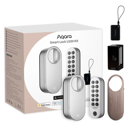Intelligens irodai kiegészítők Aqara Smart Lock U200 Silver | EL-D02DS