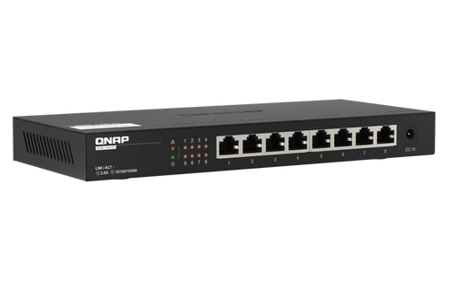 Kapcsoló QNAP QSW-1108-8T 8x RJ-45 10/100/1000/2500 Mbps