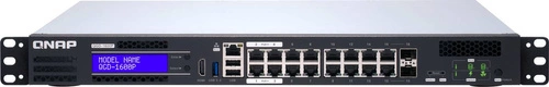 Kapcsoló QNAP QGD-1600-4G 14x RJ-45 10/100/1000 Mbps 2x RJ-45/SFP 