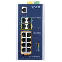 Kapcsoló Planet IGS-5225-8P2S2X 8x 1Gb 2x SFP | 2x SFP+ 240 W PoE+
