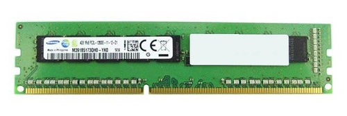 RAM memória 1x 4GB Samsung ECC UNBUFFERED DDR3  1600MHz PC3-12800 UDIMM | M391B5173QH0-YK0