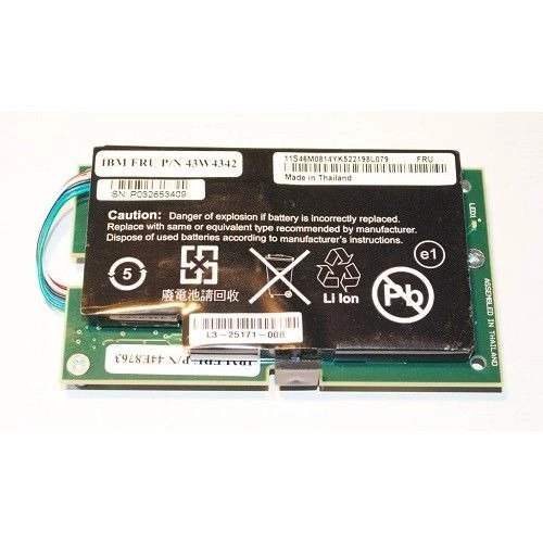 Akkumulátor az IBM ServeRAID-MR10M SAS / SATA RAID vezérlőhöz 43W4342