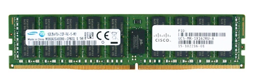RAM memória 1x 16GB Samsung ECC REGISTERED DDR4  2133MHz PC4-17000 RDIMM | M393A2G40DB0-CPB