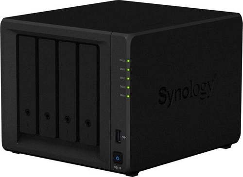 NAS-kiszolgáló Synology DS418 4x SSD | HDD SATA 2GB RAM