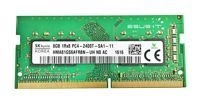 RAM memória 1x 8GB Hynix SO-DIMM DDR4 2400MHz PC4-19200 | HMA81GS6AFR8N-UH