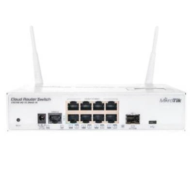 Kapcsoló Mikrotik CRS109-8G-1S-2HnD-IN 8x 10/100/1000 1x SFP 