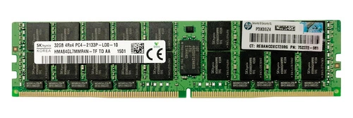RAM memória 1x 32GB Hynix ECC LOAD REDUCED DDR4  2133MHz PC4-17000 LRDIMM | HMA84GL7MMR4N-TF