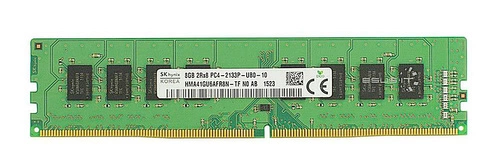 RAM memória 1x 8GB Hynix NON-ECC UNBUFFERED DDR4 2133MHz PC4-17000 UDIMM | HMA41GU6AFR8N-TF