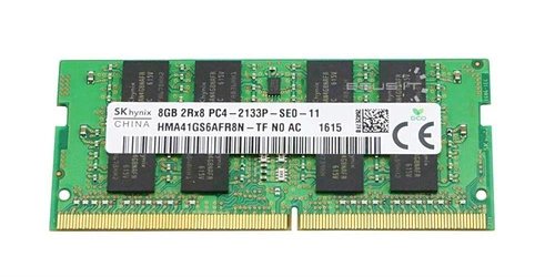 RAM memória 1x 8GB Hynix SO-DIMM DDR4 2133MHz PC4-17000 | HMA41GS6AFR8N-TF