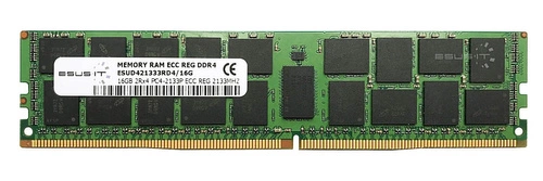 RAM memória 1x 16GB ESUS IT ECC REGISTERED DDR4  2133MHz PC4-17000 RDIMM | ESUD42133RD4/16G