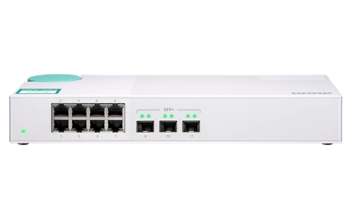 Kapcsoló QNAP QSW-308S 8x RJ-45 10/100/1000 Mbps 3x SFP+