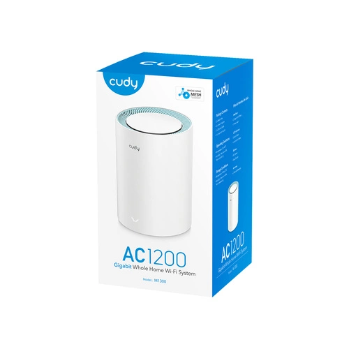 Hozzáférési Pont Cudy M1300(3-PACK) 2.4 GHz | 5 GHz 867 Mbps 802.11 a/b/g/n/ac