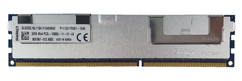 RAM memória 1x 32GB Kingston ECC LOAD REDUCED DDR3 4Rx4 1600MHz PC3-14900 LRDIMM | SL32D3L16L11Q4