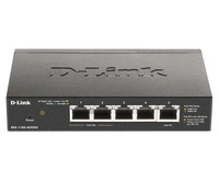 Kapcsoló D-Link DGS-1100-05PDV2 5x 1Gb 18 W PoE+