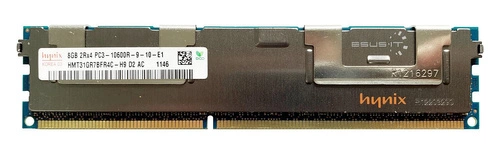 RAM memória 1x 8GB Hynix ECC REGISTERED DDR3 2Rx4 1333MHz PC3-10600 RDIMM | HMT31GR7BFR4C-H9