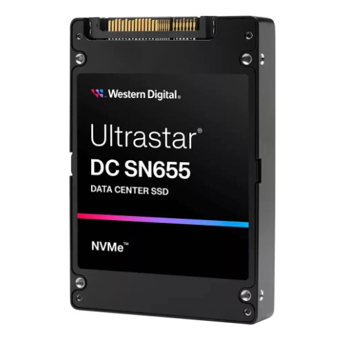 SSD Merevlemez Western Digital Ultrastar DC SN655 15,36TB U.3 NVMe PCIe TLC | 0TS2460 WUS5EA1A1ESP7E1