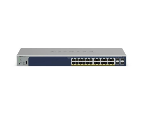 Kapcsoló Netgear GS728TPP-300EUS 24x 1Gb 4x SFP 380 W PoE+