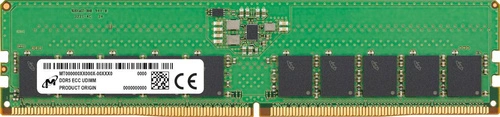 RAM memória 1x 16 GB Micron ECC UNBUFFERED DDR5 1Rx8 4800MHz PC5-38400 UDIMM | MTC10C1084S1EC48BA1R