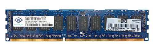 RAM memória 1x 2GB Nanya ECC REGISTERED DDR3  1333MHz PC3-10600 RDIMM | NT2GC72B8PA0NL-CG
