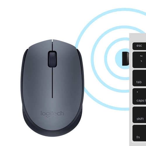 Vezeték nélküli egér Logitech M170 Grey-K 910-004642