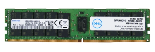 RAM memória 1x 64GB Samsung ECC REGISTERED DDR4 2Rx4 3200MHz PC4-25600 RDIMM | M393A8G40AB2-CWE
