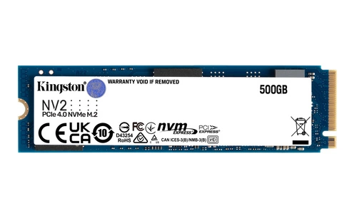 SSD Merevlemez Kingston NV2 500GB M.2 NVMe 4.0  | SNV2S/500G