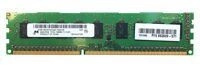 RAM memória 1x 4GB Micron ECC UNBUFFERED DDR3 2Rx8 1600MHz PC3-12800 UDIMM | MT18KSF51272AZ-1G6