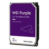 Merevlemez Western Digital PURPLE 3.5'' HDD 2TB 5400RPM SATA 6Gb/s 64MB | WD23PURZ