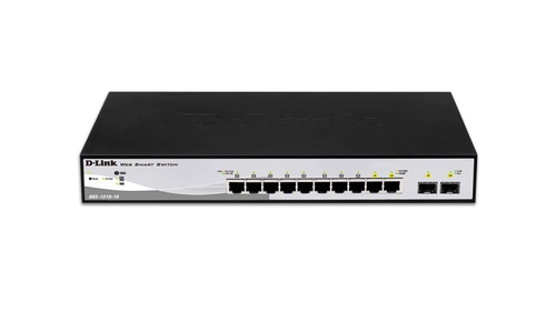 Kapcsoló D-Link DGS-1210-10 8x 1Gb 2x SFP