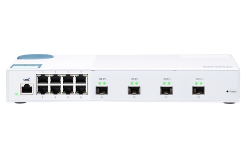 Kapcsoló QNAP QSW-M408S 8x 1Gb 4x SFP+