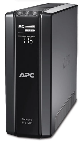 UPS APC Back UPS Pro 1200VA Line Interactive Tower 720W 6x FR BR1200G-FR