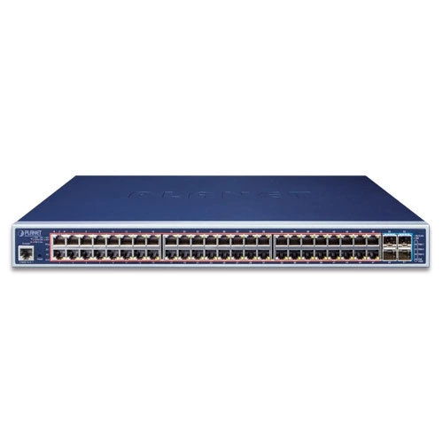 Kapcsoló Planet GS-5220-48P4X 48x 1Gb 4x SFP+